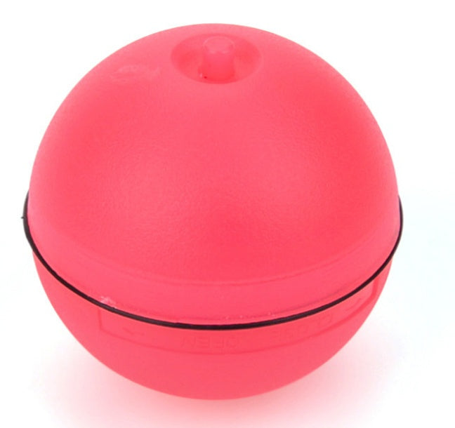 360° LED Rolling Cat Toy Ball – USB Rechargeable Interactive Ball with Catnip & Feathers