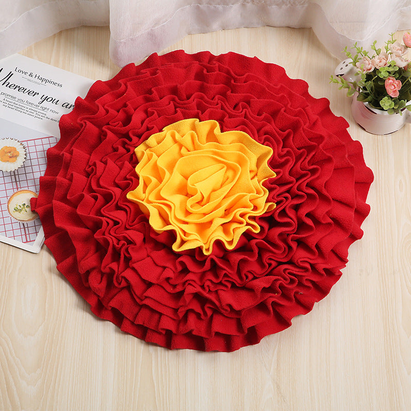 Pet Snuffle Mat – Polar Fleece Sniffing Enrichment Pad for Dogs & Cats