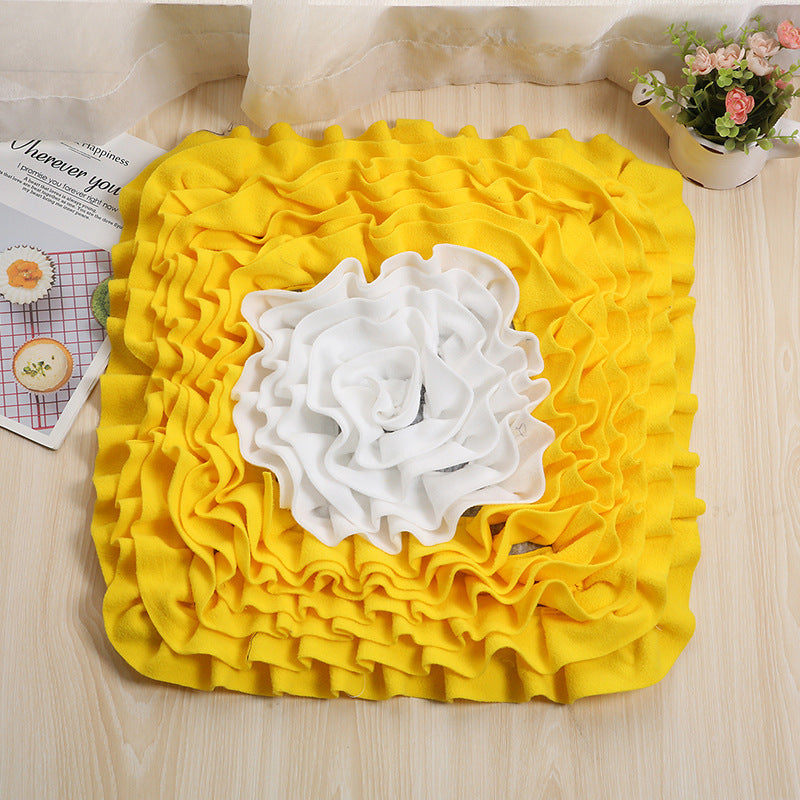 Pet Snuffle Mat – Polar Fleece Sniffing Enrichment Pad for Dogs & Cats