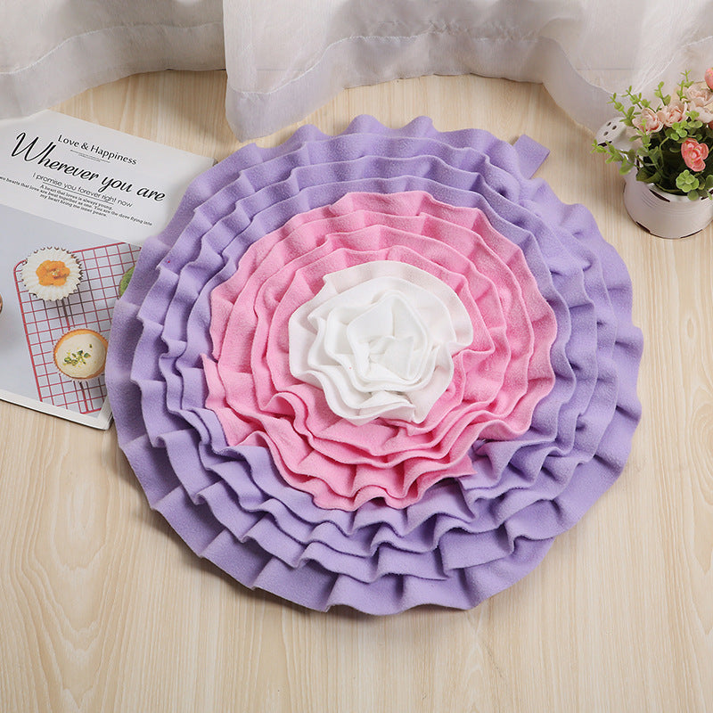 Pet Snuffle Mat – Polar Fleece Sniffing Enrichment Pad for Dogs & Cats