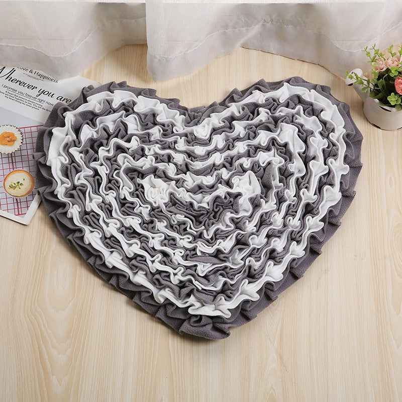 Pet Snuffle Mat – Polar Fleece Sniffing Enrichment Pad for Dogs & Cats