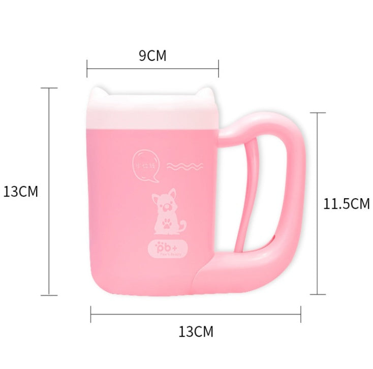 Dog Paw Cleaning Cup – Portable Silicone Paw Washer for Dogs & Cats