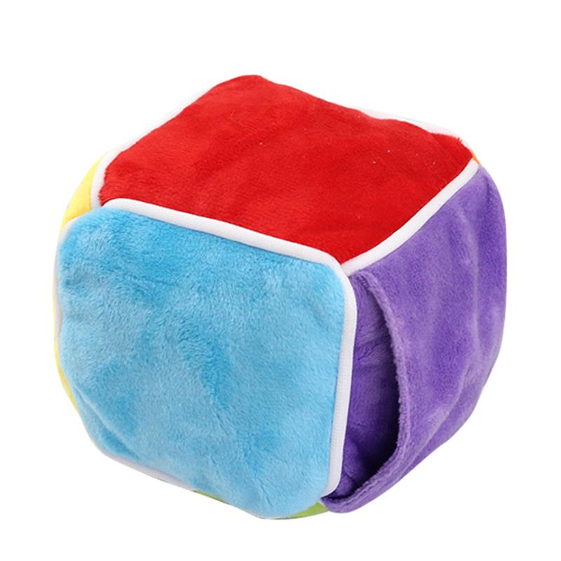 Pet Snuffle Cube Treat Toy – Plush Enrichment Puzzle for Dogs & Cats