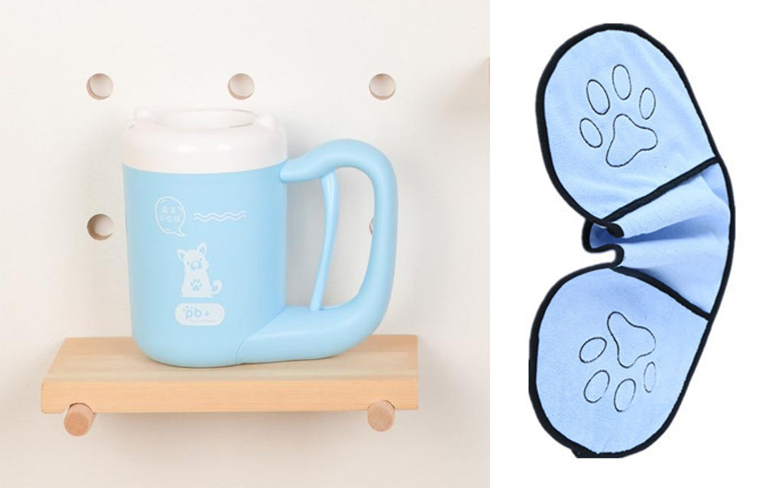 Dog Paw Cleaning Cup – Portable Silicone Paw Washer for Dogs & Cats