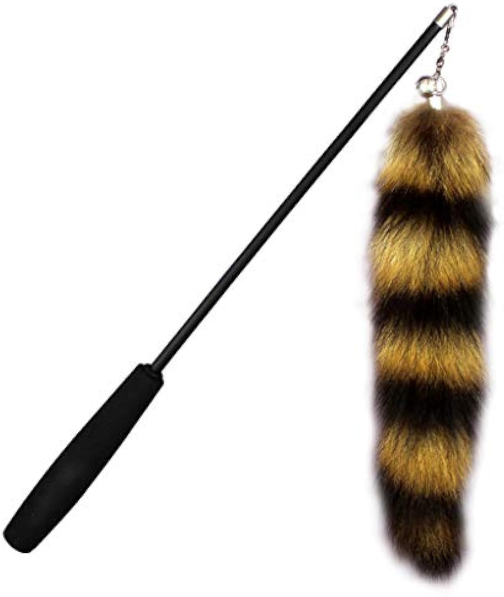 Interactive Cat Wand Teaser Toy – Feather & String Catcher for Cats & Kittens
