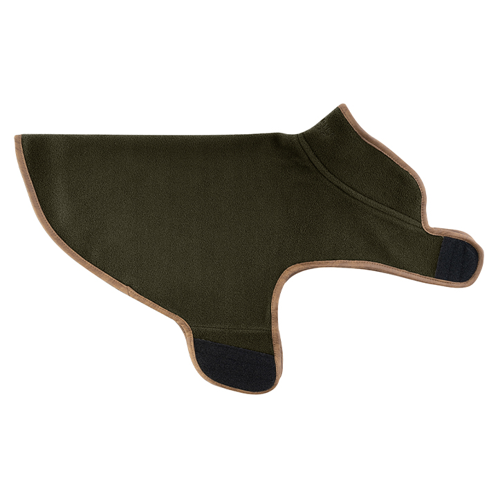Jack Pyke Fleece Dog Coat – Winter Dog Coat in Dark Olive