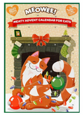Meowee Advent Calendar for Cats – Christmas Treat Countdown 36g