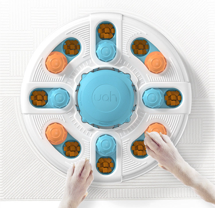 Dog Puzzle Intelligence Toy – Interactive Sniffing & Treat Dispensing Board
