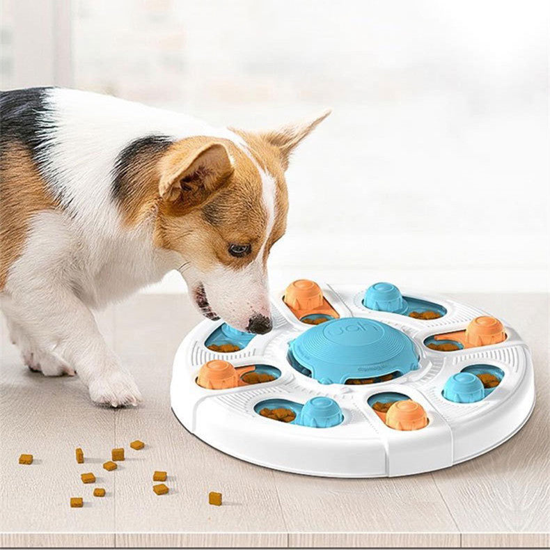 Dog Puzzle Intelligence Toy – Interactive Sniffing & Treat Dispensing Board