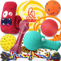 Heavy Duty Dog Toys 9 Pack – Indestructible Toys for Large & Medium Dogs