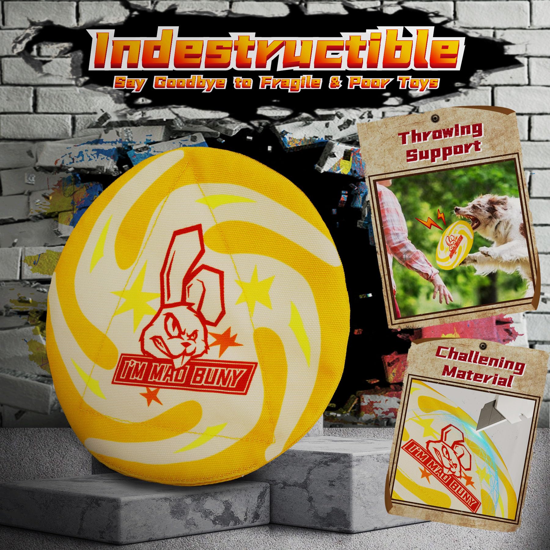 Heavy Duty Dog Toys 9 Pack – Indestructible Toys for Large & Medium Dogs